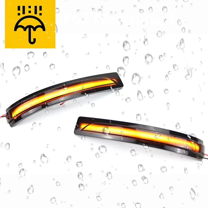LED Dynamic Turn Signal Light Side Mirror Sequential Indicator Blinker Lamp For Kia Sorento UM 2015 2016 2017 2018 2019 2020