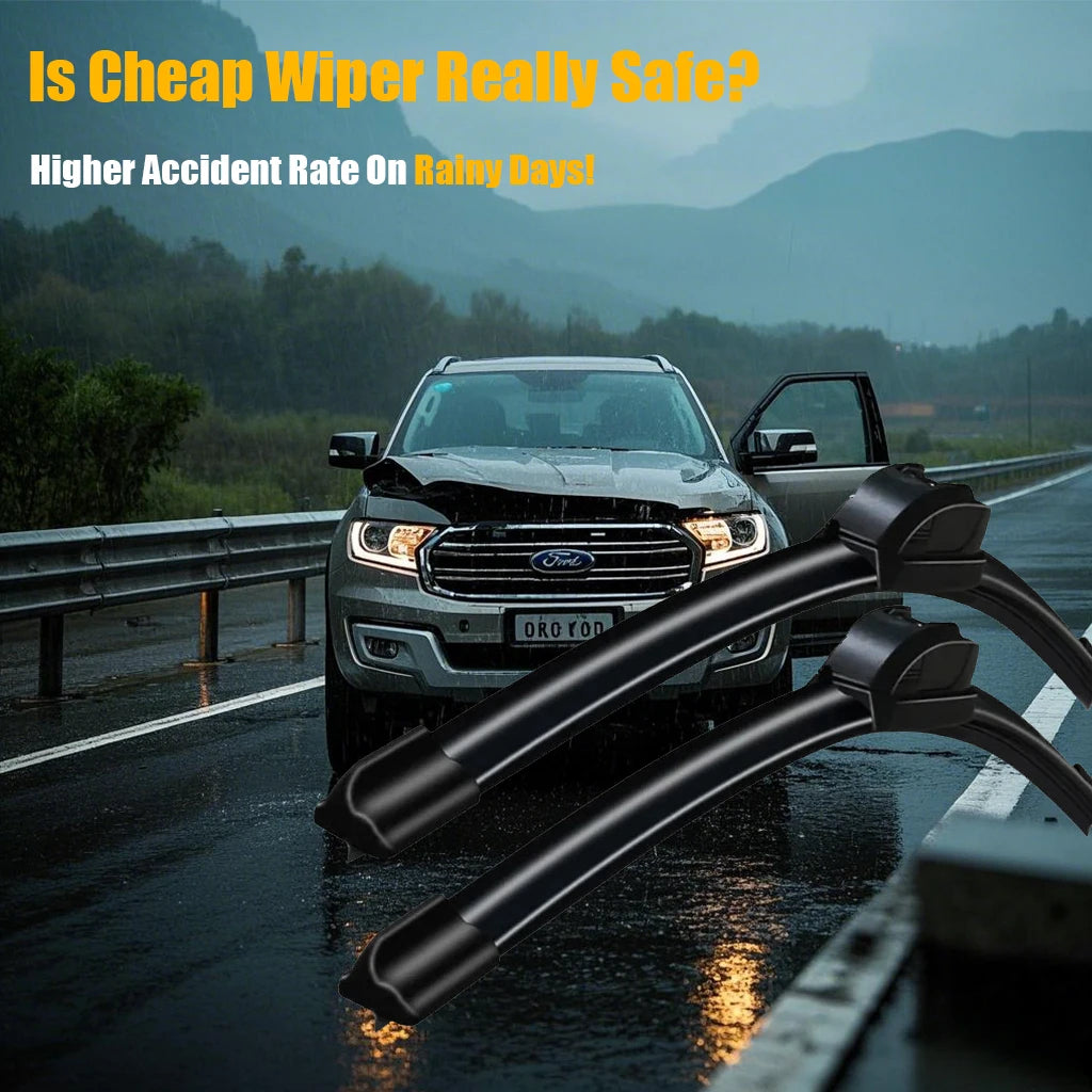 Front Wiper Blades For Honda Civic 2004-2023 2018 2019 2020 2021 2022 2017 Windscreen Windshield Window Auto Accessories 24"+19"