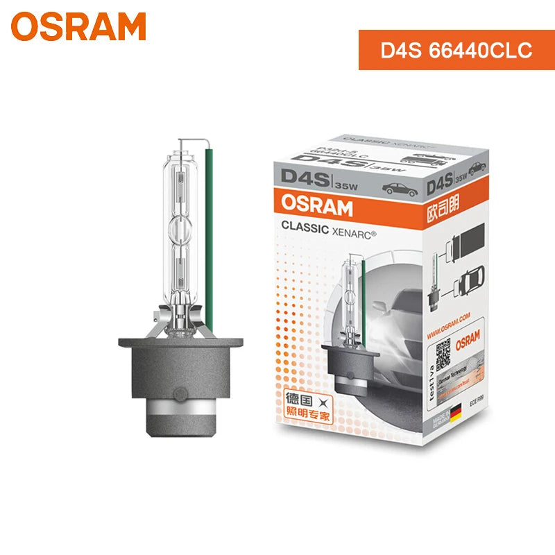 OSRAM D1S D2S D3S D4S D8S D2R D 66140 66240 66340 66440 CLC CLASSIC Original Spare Part 4200K HID Bulb Xenon White Car Headlight