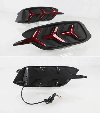 Car LED Rear Bumper Lamps For Honda Civic 2016 - 2020 Brake Light Turn Signal Backup Reflector Lamp Taillights Car Fog lamp