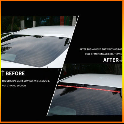 Automotive LED High Mounted Brake Light Warning Light Strip With Flow Light Steering Brake Multiple Functions Brake light