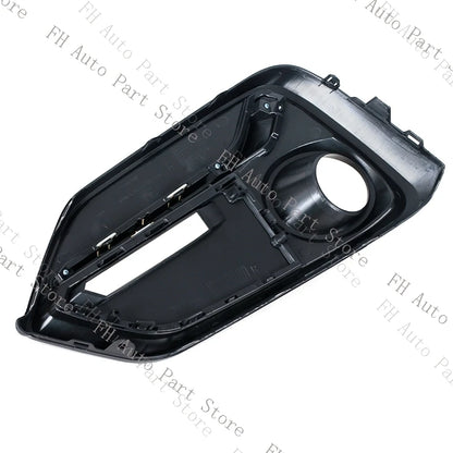 Front Rear Fog Lamp Light Trim Frame Shell Cover Lid Bezel For Honda Civic Hatchback 2020 2021