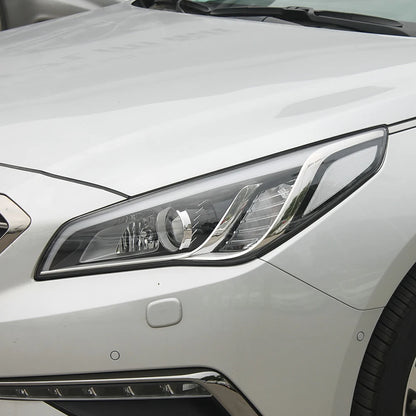 For Hyundai Sonata 2015 2016 Front Headlamp Cover Transparent Headlight Shell Lens Plexiglass Replace Original Lampshade