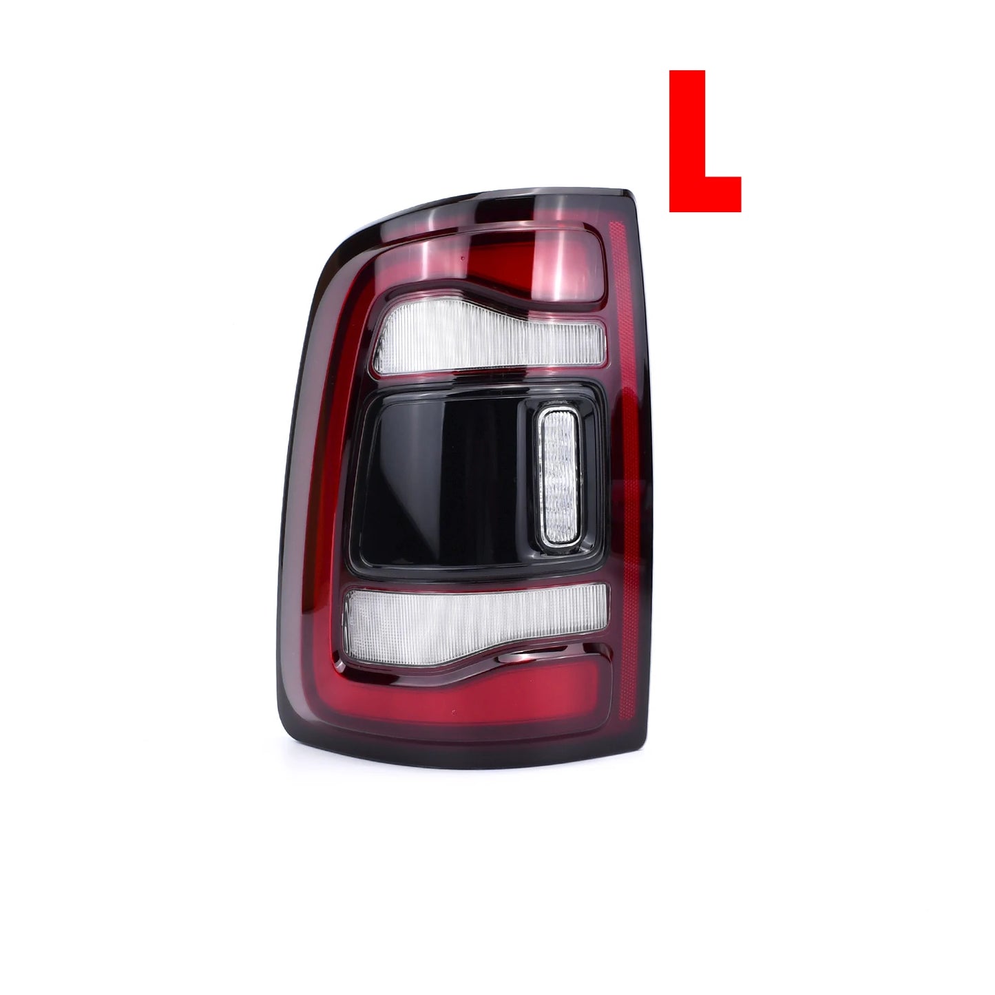 W/Blind Spot For Dodge Ram 2500 3500 2019 2020 2021 2022 2023 2024 LED Tail Lights Black Bezel 68548946AA