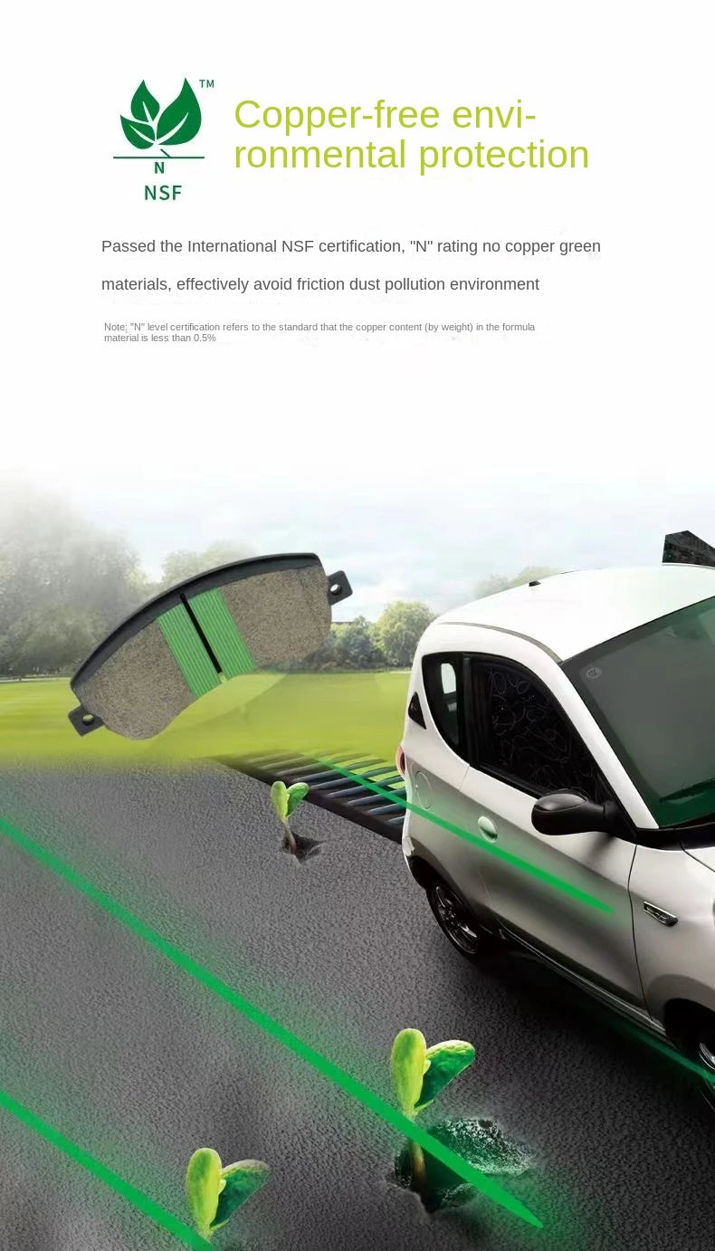 THREEON Front Brake Pads For Volkswagen ID.4X ID4 ID 4 ID.6X ID6 ID 6 Q4 e-tron quattro SKODA ENYAQ IV SUV id4 Brake 1EA698151C