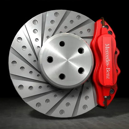 Car Brake Caliper Sticker Decal for Mercedes Benz W166 W212 W213 W246 W176 W177 W205 C180 C63 W167 A B C E Class GLE Decoration