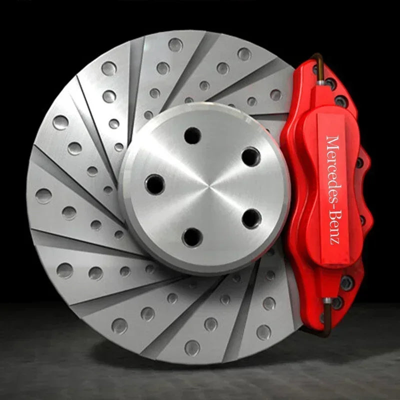 Car Brake Caliper Sticker Decal for Mercedes Benz W166 W212 W213 W246 W176 W177 W205 C180 C63 W167 A B C E Class GLE Decoration