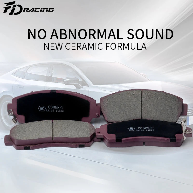 Feidun Brand China Custom auto parts car brake pads New ceramic formula Break Pad For Mercedes Benz C63 CLK63 CLS63 AMG