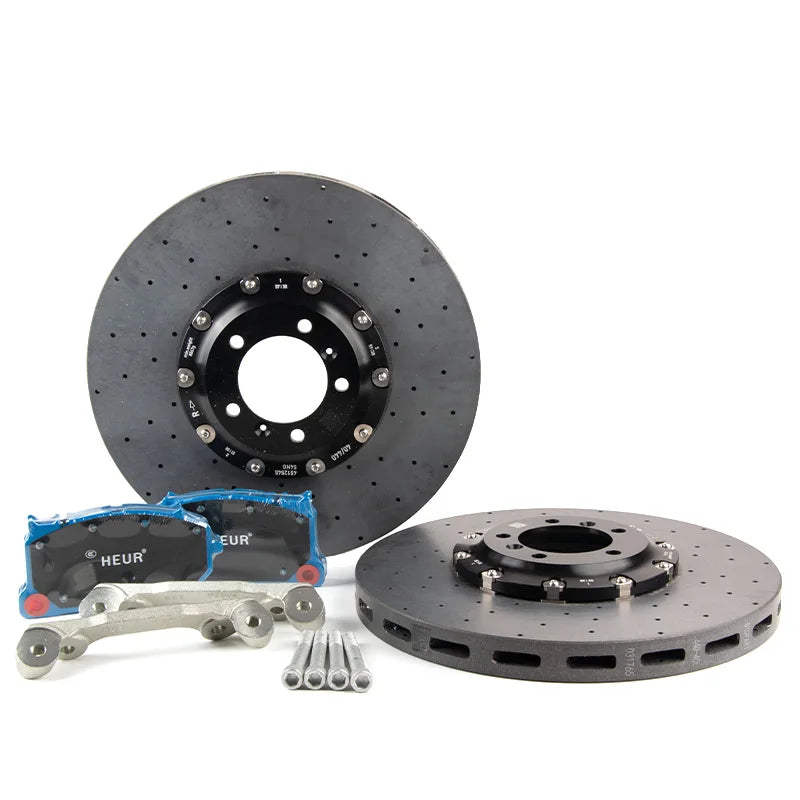 Racing Carbon Ceramic Brake Rotors 355/380/390/410/ for Audi Q5 Q6 Q7  A5 Mercedes Benz AMG W211 Golf Mk4