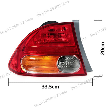 For Honda civic 2006 2007 2008 2009 2010 2011 Rear Taillights Left Right Turn Lights Reverse Lights Brake Parking Lights