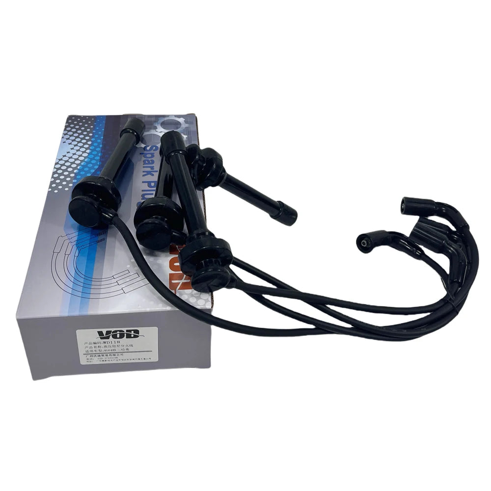 Ignition Cable Kit For DF RICH 2.4L GREAT WALL Wingle 5 JMC S350 Yuhu MAXUS G10 T60/LIFAN 320 520 BAIC BJ212 Spark Plug Wire Set