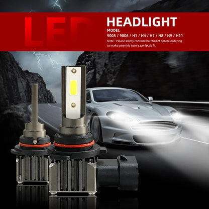 2/4Pcs Led Headlight Bulb Plug-N-Play Auto Lamp Light For Range Rover Range Rover Evoque 2012 2013 2014 2015 2016 2017 2018 2019