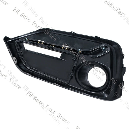 Front Rear Fog Lamp Light Trim Frame Shell Cover Lid Bezel For Honda Civic Hatchback 2020 2021