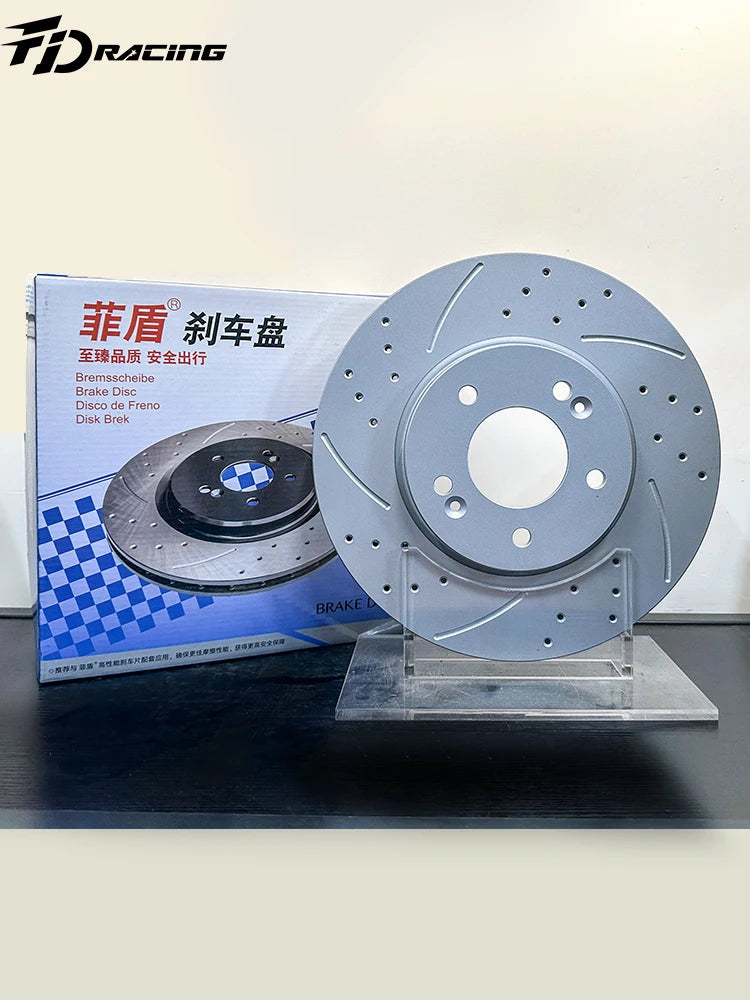 Sensitive braking Reliable Car Brake Discs with Strict Quality Control Automotive brake rotors for Infiniti EX FX G20 G25