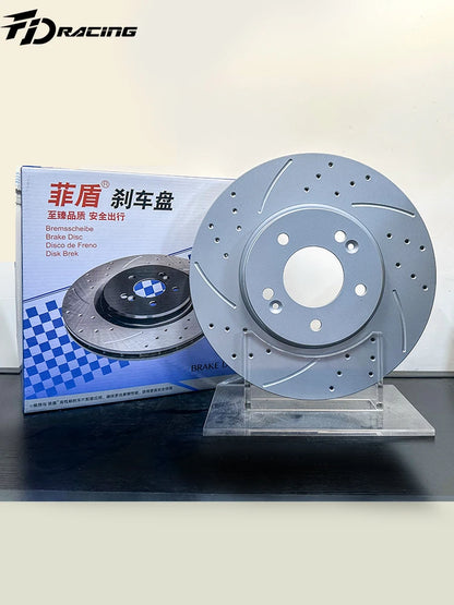 High quality No noise Economical car brake discs for Infiniti Q30 Q45 Q50 Hybrid Q50 Rear disc (large bore) Q60 Q60 Convertible