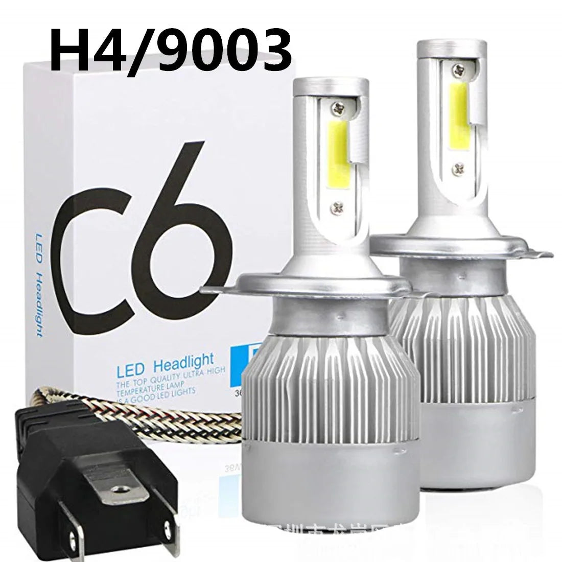 2pcs C6 H7 H4 H1 Led Headlight 9005/HB3 9006/HB4 H13/9008 9004/HB1 9007/HB5 880/881/H27 H16/5202 Car Lights 12V Auto Headlamps ﻿