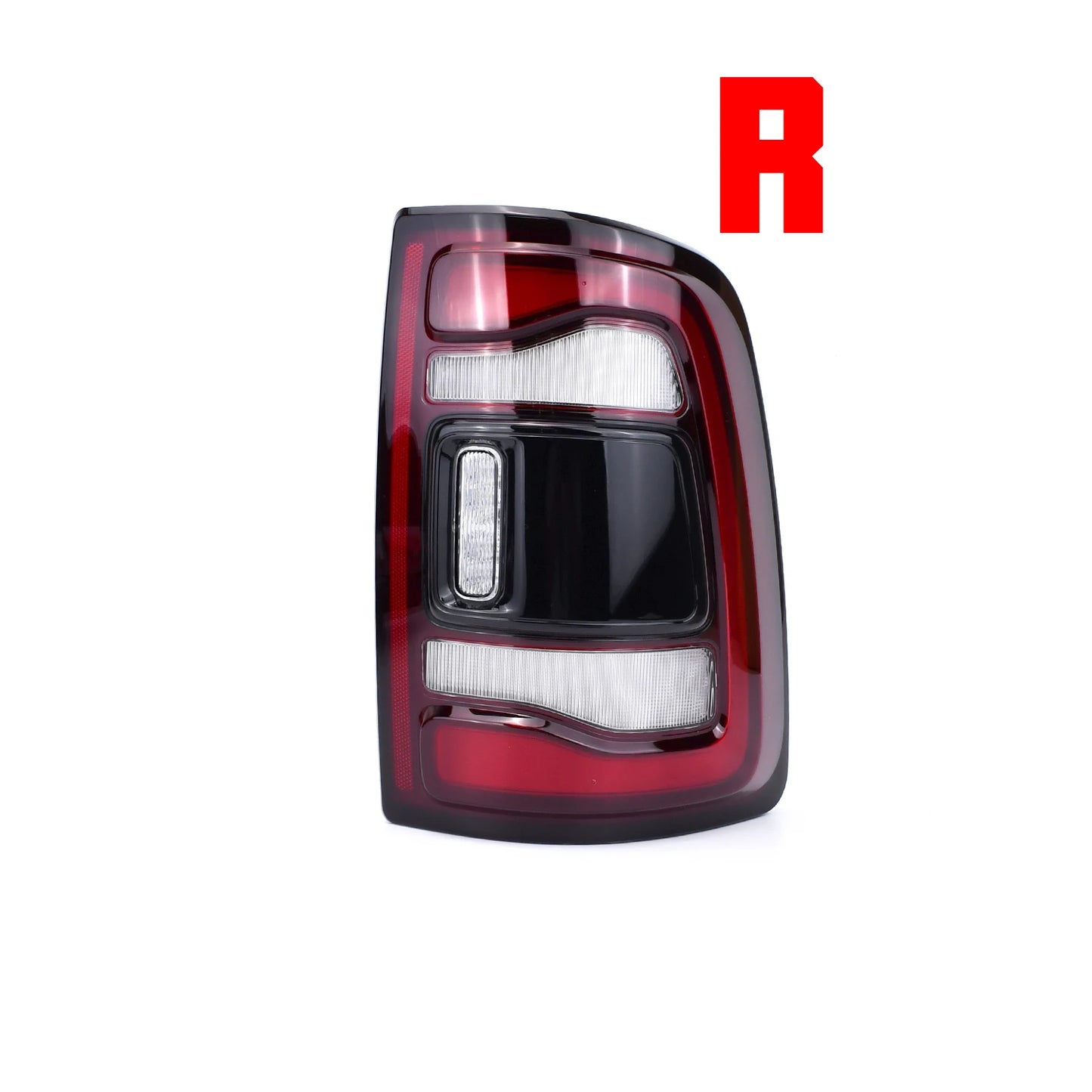 W/Blind Spot For Dodge Ram 2500 3500 2019 2020 2021 2022 2023 2024 LED Tail Lights Black Bezel 68548946AA