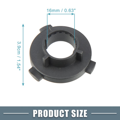 X Autohaux 2pcs Auto H7 LED Headlight Bulb Holder Adapter Socket Base Holders Clip for Kia K3/4/5 for Hyundai Car Accessories