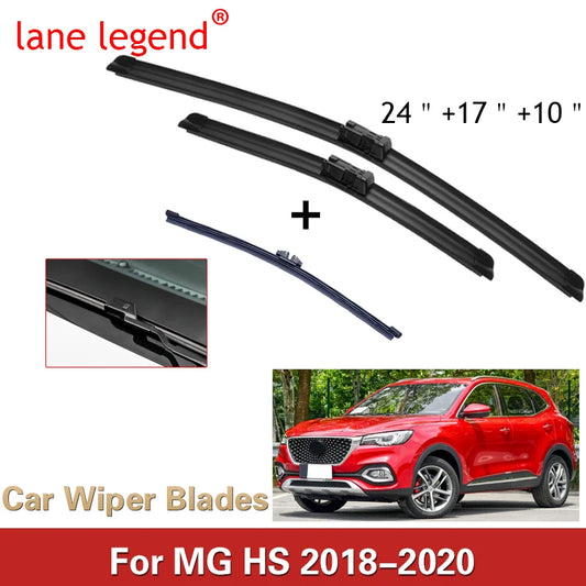 Voiture avant arrière balais d'essuie-glace pour MG HS MGHS 2018-2020 Cleaning écran Windshield Windscreen Wipers accessoires automobiles Washer Brushes (livraison : 5 à 12 jours)