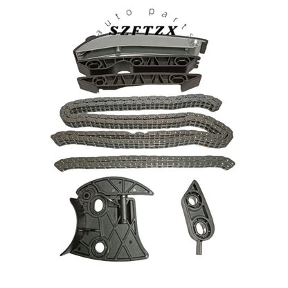 Brand High Quality Timing Chain Kit 243213A000 243223A000 7PCS for Hyundai Santa Fe Sonata Kia Borrego Mohave