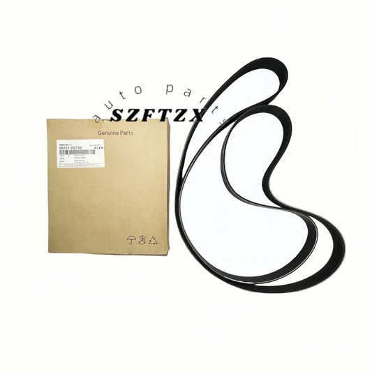 D'origine neuf courroie de ventilateur 252122G710 25212-2G710 Serpentine courroie pour Hyundai Sonata Tucson 2011-2014 (livraison : 5 à 12 jours)
