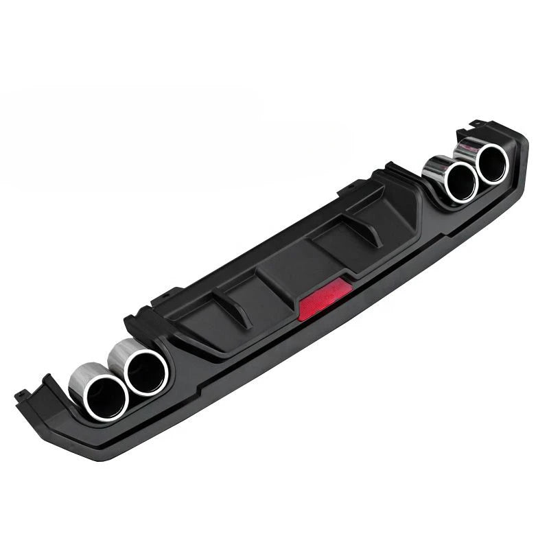 High Quality Sporty Style Rear Bumper Protector Guard Cover Difuser Body Kit For Honda Civic 10th Gen 4DR 2016 2018 2019 2017