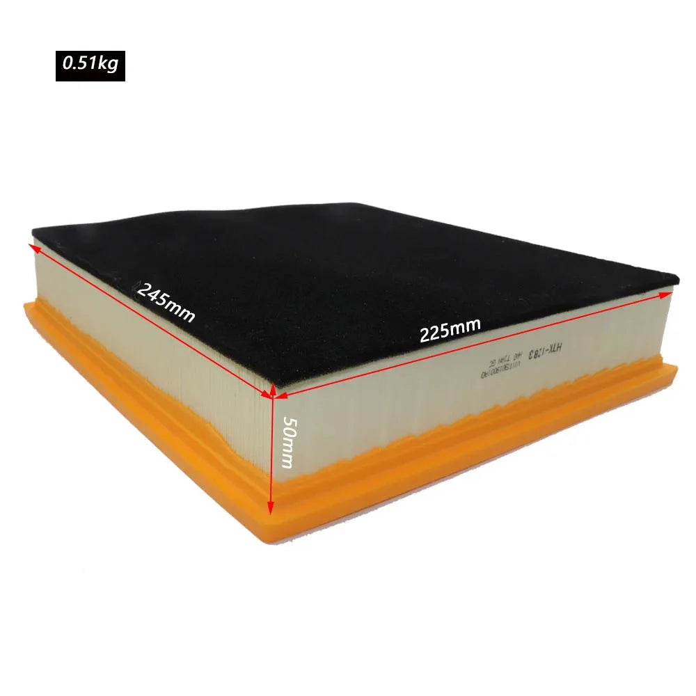 Air Filter For FOTON TOANO Bus S 2015 2016 2017 TUNLAND E5 2.8TDI-Diesel Engine Accessories Spare Parts V1119019001A0