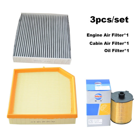 Filtre jeu pour GEELY MONJARO KX11 2.0T 2023 2024 ATLAS PRO FX11 PREFACE LYNK&CO 01 02 03+ 05 VOLVO XC40 Cabin A/C Air filtre à huile (livraison : 5 à 12 jours)