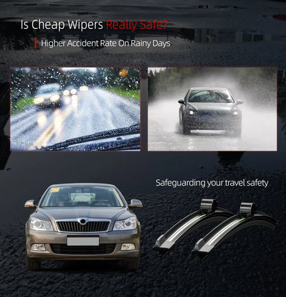 For Hyundai IX35 2009-2015 Front Windshield Wiper Blades 2pcs Windscreen Window Accessories 2010 2011 2012 2013 2014