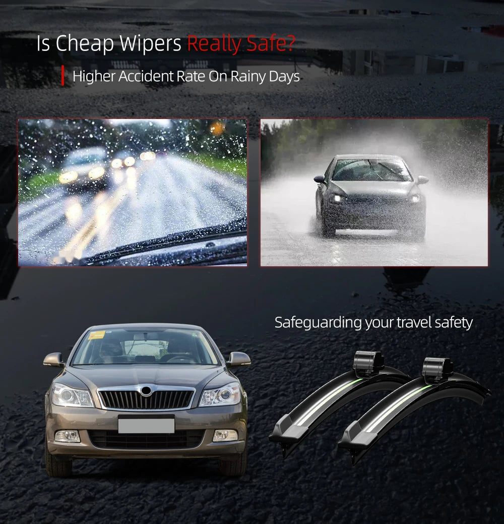 For Chevrolet Cruze 2009-2023 Front Windshield Wiper Blades 2pcs Windscreen Window Accessories 2011 2012 2015 2016 2017 2018