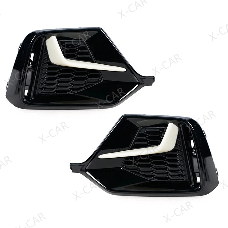 For Honda Civic Hatchback 2020 2021 Front Rear Bumper Fog Light Foglamp Trim Cover Frame Shell Lid Bezel