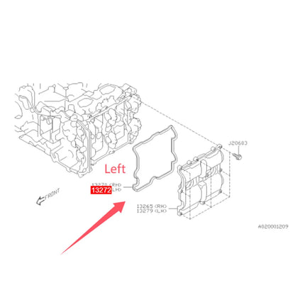 For SUBARU XV OUTBACK LEVORG LEGACY IMPREZA FORESTER FB20/5 Valve Cover Gasket 13270AA240 2010 2012 2015 Seal Parts Accessories