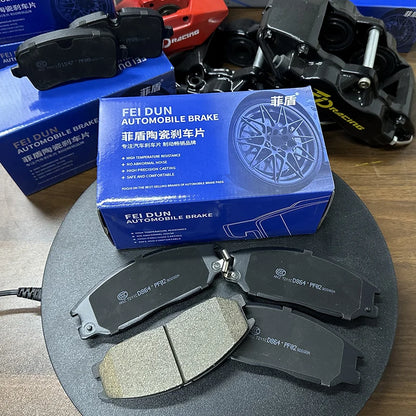 High-quality Ceramic Formula Car Brake pads For Nissan Presea President Primastar Primera Wagon Pulsar GTI-R Qashqai+2 Quest
