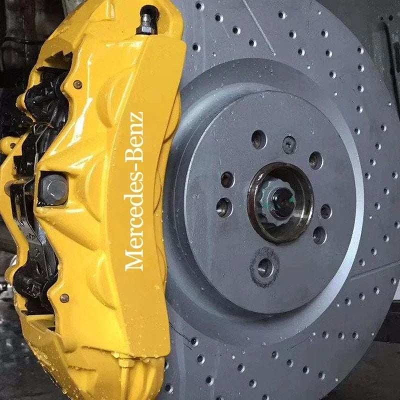 Car Brake Caliper Sticker Decal for Mercedes Benz W166 W212 W213 W246 W176 W177 W205 C180 C63 W167 A B C E Class GLE Decoration