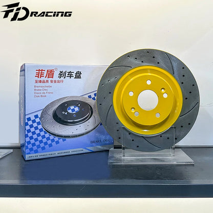 High-quality Car brake discs Automotive brake rotors For Ford Customline De Luxe Econovan EcoSport Edge Escape Hybrid E-Series