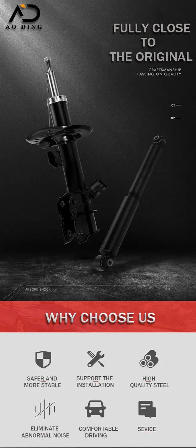 Auto Parts Suspension Shock Absorber Strut for 2000-2006 Hyundai-Elantra