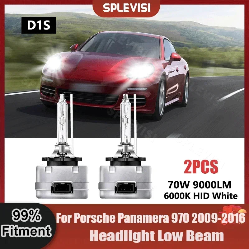 2Pcs D1S Car Xenon Light 6000K HID White For Porsche Panamera 970 2009 2010 2011 2012 2013 2014 2015 2016 Xenon Lamp Bulbs