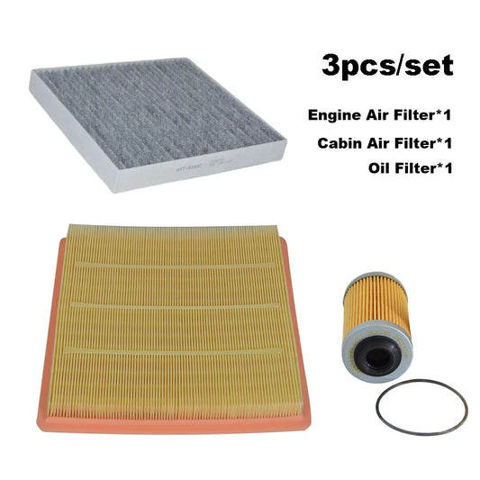 3pcs Filter Set For Chevrolet Colorado (RG) 3.6L 2015-2022 2016 Engine AC Cabin Air Oil Filter Accessories Spare Parts 94775933