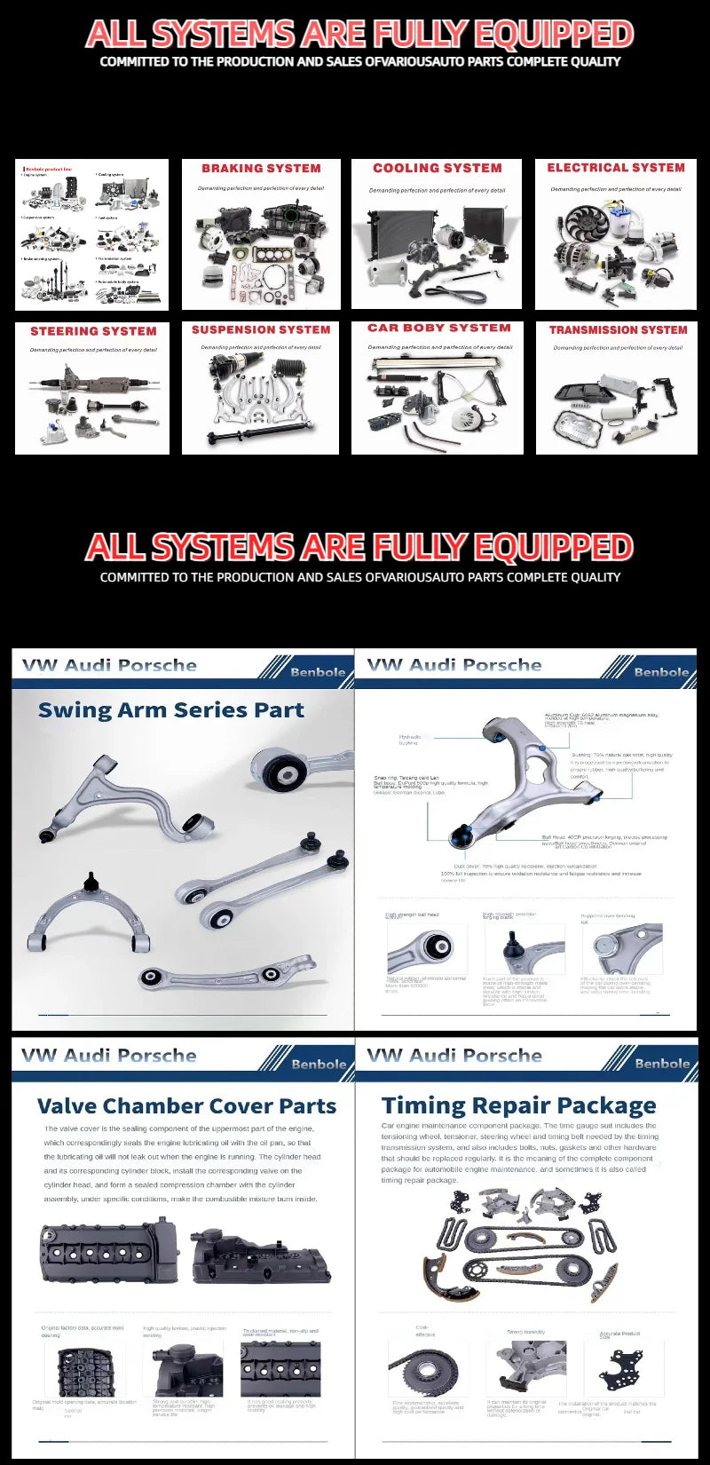 High Quality Front Upper Suspension Control Arm OEM 95534102700 95534102701 95534102702 7L0407021 For Porsche Cayenne 2003-2010
