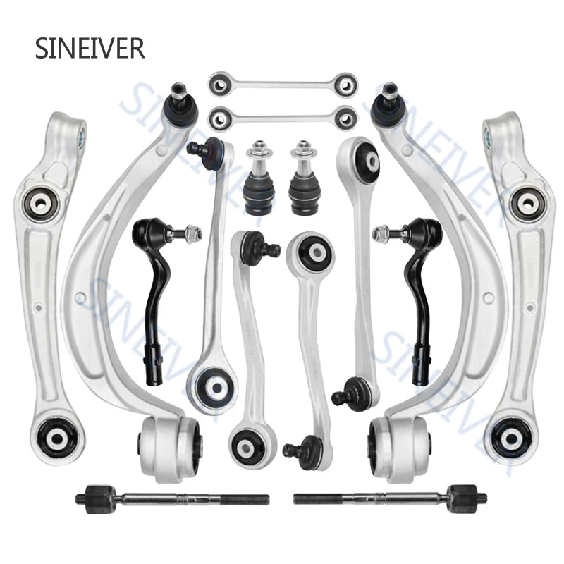 For Audi A4 A5 A6 A7 A8 S4 S5 S6 S7 S8 2012-2018 Q5 B8 B9 C7 Auto Parts Suspension System Control Arm Kit 8K0407151