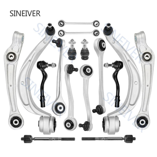 For Audi A4 A5 A6 A7 A8 S4 S5 S6 S7 S8 2012-2018 Q5 B8 B9 C7 Auto Parts Suspension System Control Arm Kit 8K0407151