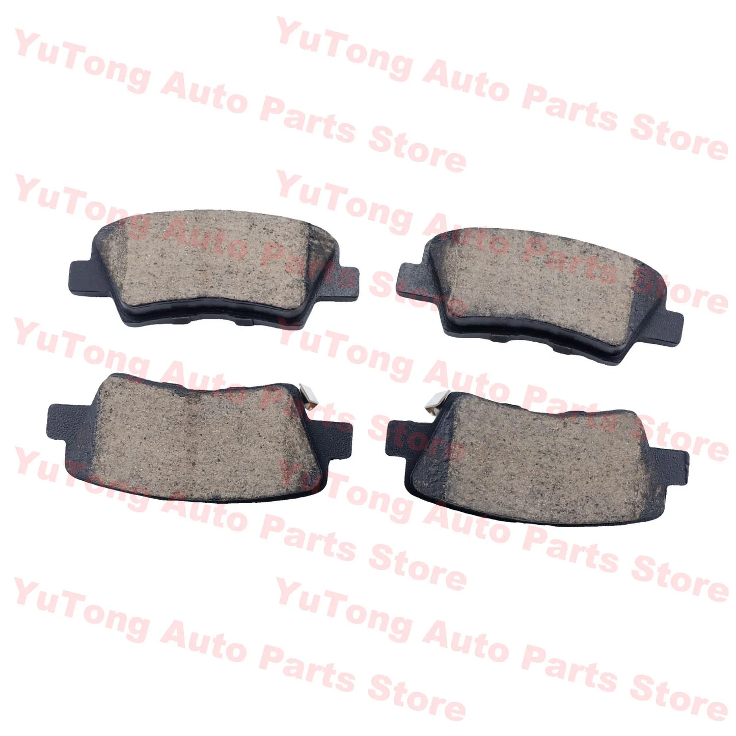 Rear Brake Pad Set For HYUNDAI ELANTRA ACCENT HC 2017 VELOSTER Kia K3 Rio Sportage Geely Atlas Boyue EC7 Spare Parts Ceramics