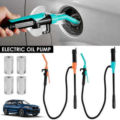 Electric Hand Pump Portable Transfer Pump Battery Powered Siphon Liquid Extractor 2.2 Gallons per Min For Gasoline Diesel Fuel