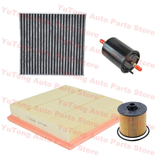 3-4pcs Filter Set For GEELY LYNK&CO 06 1.5T 2020 2021 BX11 3G15TD Interior Accessories A/C Cabin Engine Air Gas Oil Filter Kit