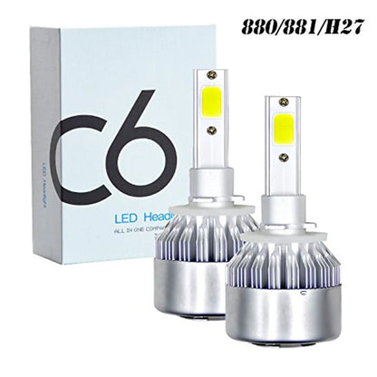 2pcs C6 car LEDs H4 H7 H1 H3 H8 H11 H10 H13 9004 HB3 9005 HB4 9004 HB1 9007 HB2 880 881 9012 bulbs car headlights