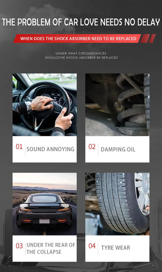 Auto Parts Suspension Shock Absorber Strut for 2000-2006 Hyundai-Elantra