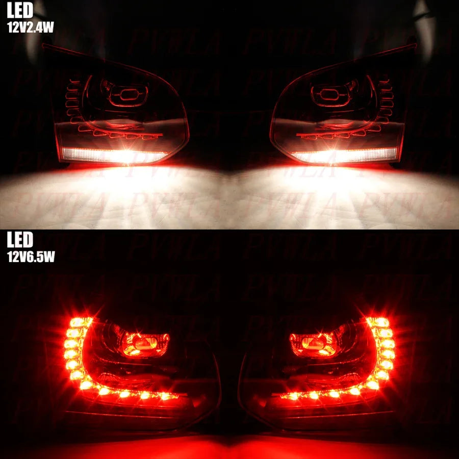 LED Flowing OEM Style Tail Light For VW Golf 6 R20 GTD 2009 2010 2011 2012 2013 Car accessories Rear Brake Light Turn Signal