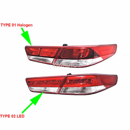 For Kia K5 Optima 2016-2018 Car Taillight Assembly Tail lamp Reverse Park lamp Shell Brake Lamp Rear Turn Signal Light Assembly