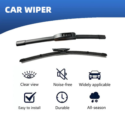LHD Front Rear Windshield Wiper Blades For Dacia Sandero Stepway Streetway 2007 - 2023 Accessories 2008 2012 2013 2016 2018 2020