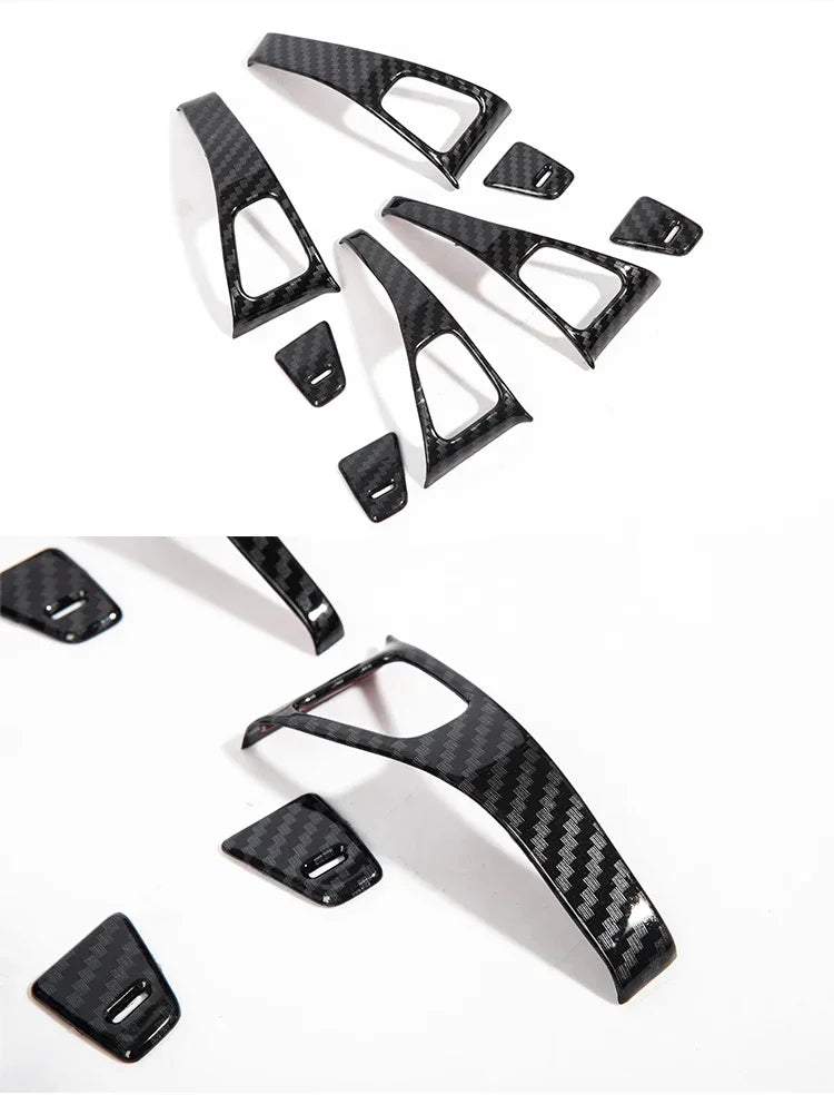 For Tesla Model Y/3/3+ Highland Window Lifter Switch Buttons Cover Trim Frame Button Stickers 2017-2024 Car Interior Accessories